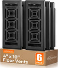 Floor Register 4x10 Heavy Duty Walkable Steel Vent Cover - Durable Fit