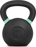 Powder Coated Kettlebell Cast Iron Kettlebell - Durable Grip