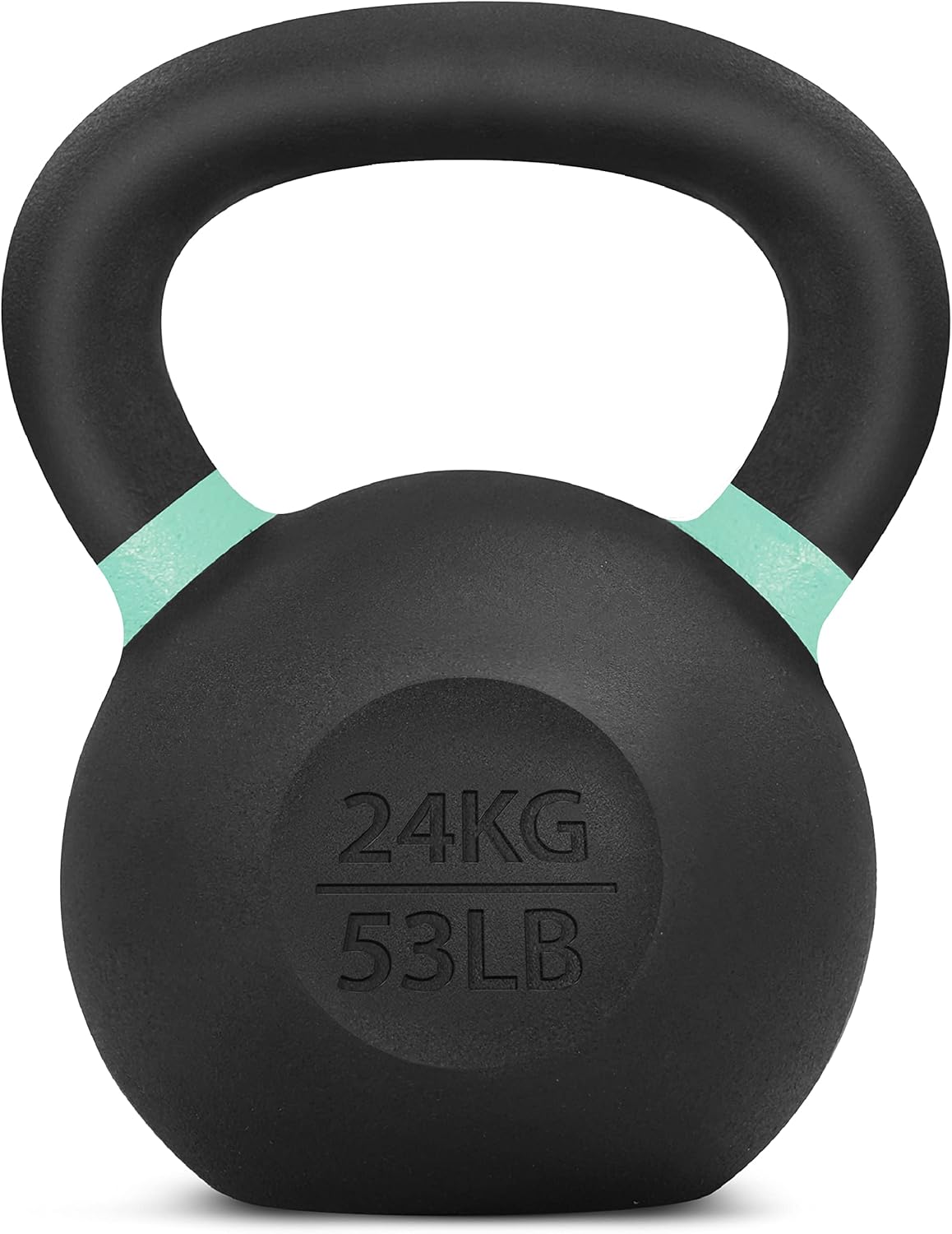 Cast Iron Kettlebell with Non-Slip Handle for Strength Training 9-71lb