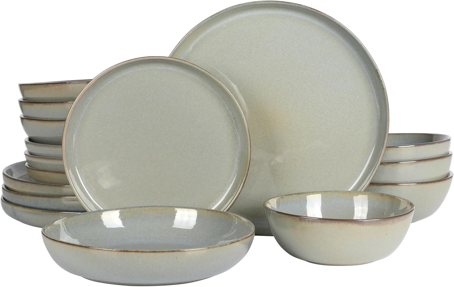 Gibson Elite Berea 16 Piece Dinnerware Set for Stylish Dining