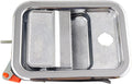 TRQ Front Right Exterior Door Handle Chrome Passenger Side - Durable