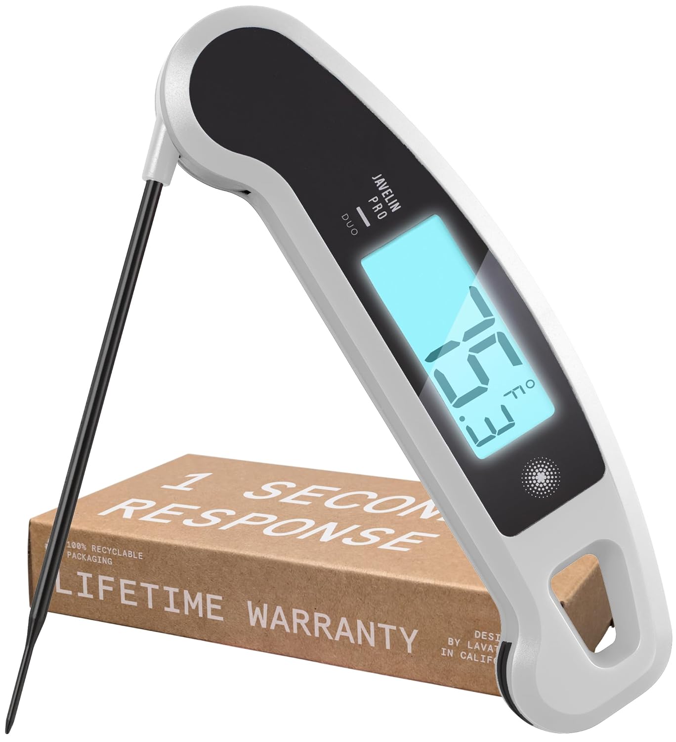 Javelin PRO Duo Instant Read Meat Thermometer for Cooking