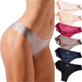 Satin Hipsters: Seamless Cheeky Underwear by VISSAY