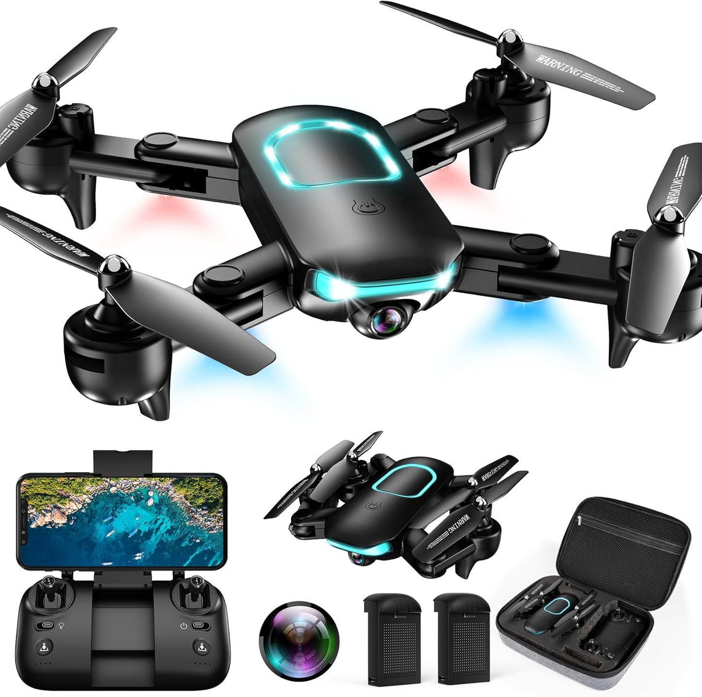 REDRIE Foldable Drone: Capture Stunning Selfies