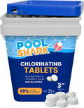 3-Inch Pool Chlorine Tablets 25 lb - Slow-Release Sanitizer