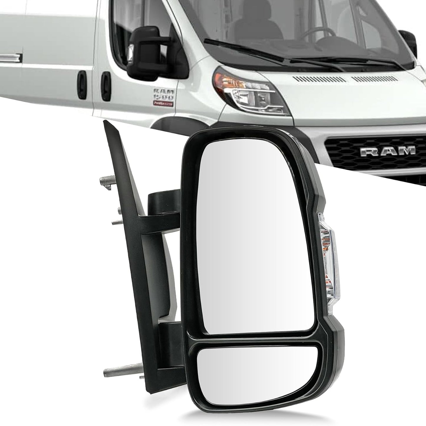 Passenger Right Side Mirror for Dodge Ram Promaster 2014-2021