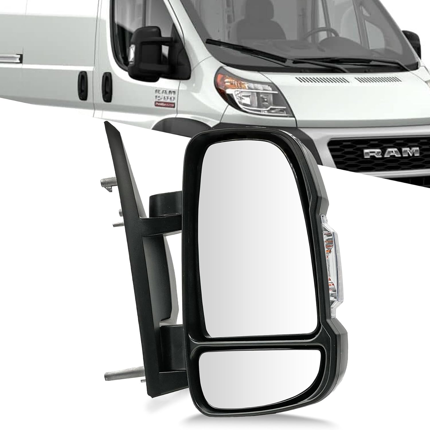 Passenger Right Side Mirror for Dodge Ram Promaster 2014-2021