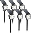 Kaxiida Solar Lights Outdoor Waterproof - Ultra Bright Uplights