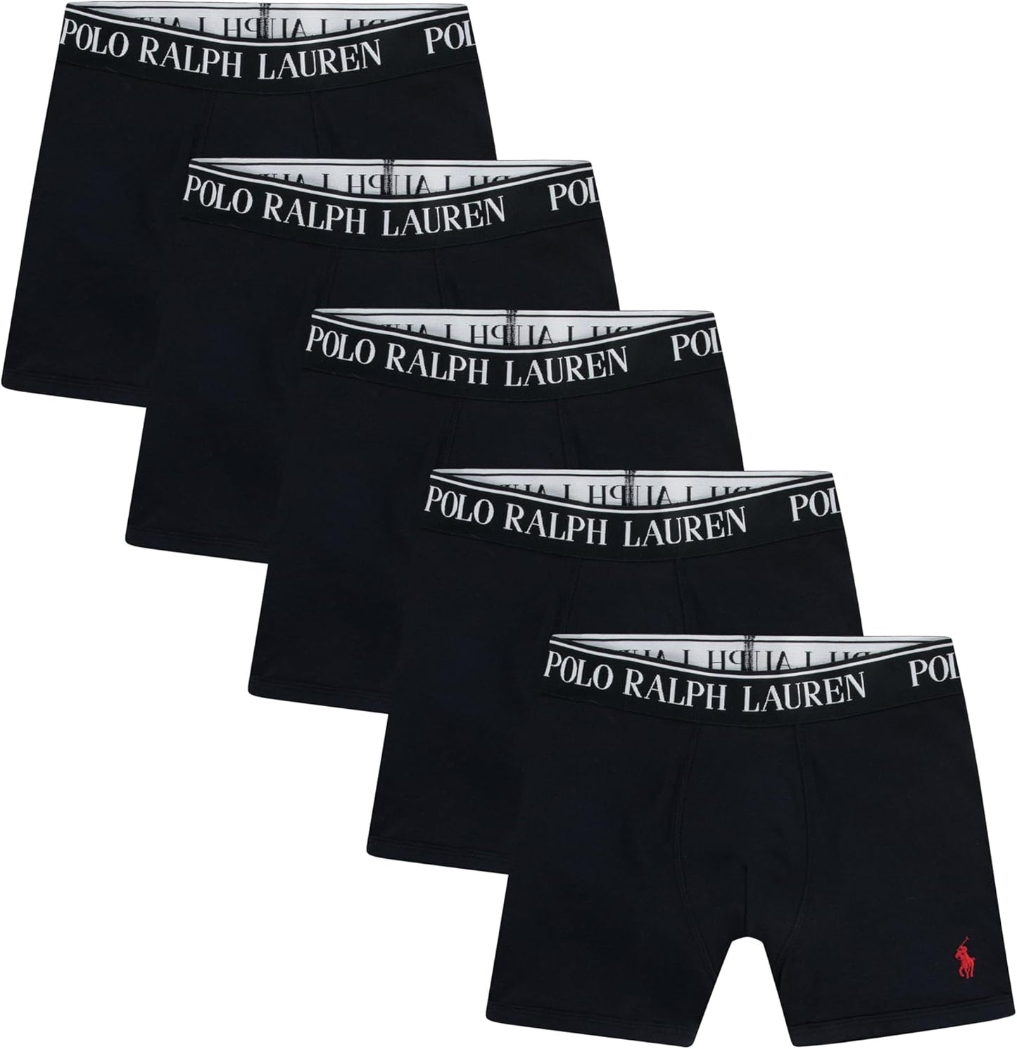 POLO RALPH LAUREN Boys 5-Pack Boxer Briefs for Ultimate Comfort