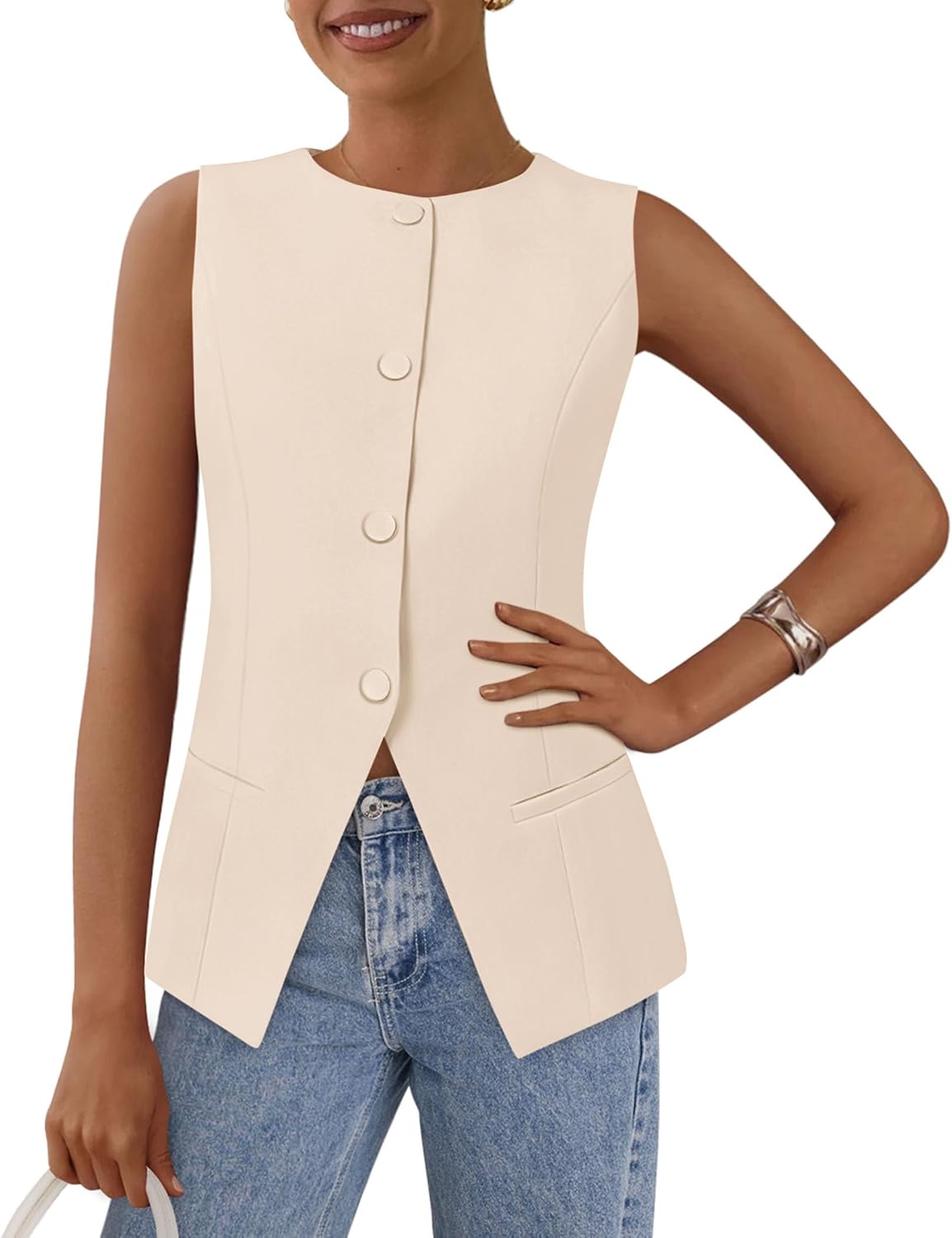 PRETTYGARDEN Women's Summer Suit Vest Tops for Stylish Looks