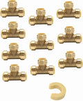 3/4 in Tee Push-Fit Fitting for Pex Copper CPVC - Easy Install