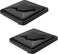 2 Packs 14 Inch RV Roof Vent Cover Replacement Vent Lid Black