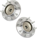 Front Wheel Bearing & Hub Assembly Set for 2011-2019 Silverado 3500 HD