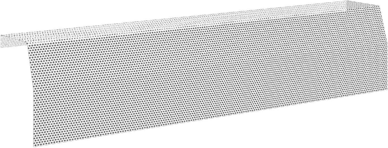 Baseboarders Premium Series 2 ft Galvanized Steel Heater Cover