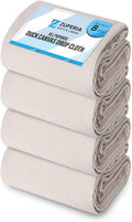 ZUPERIA Canvas Drop Cloth 5ftx20ft Pack of 4 - Thick Cotton Protection