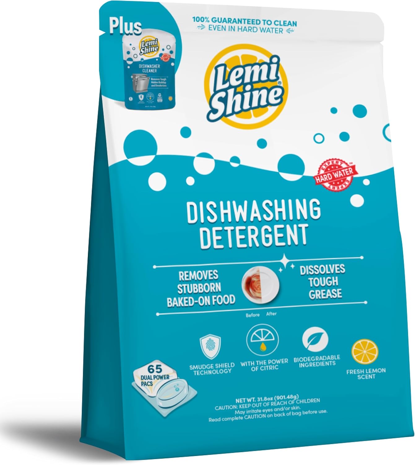 Lemi Shine 2-in-1: Sparkling Clean Dishes