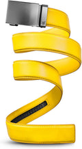 Mission Belt Men's Leather Ratchet Belt 40mm Metal Collection needless