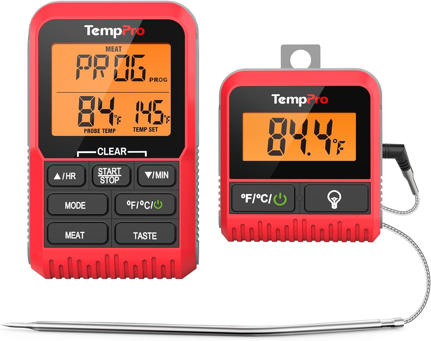 TempPro Wireless Meat Thermometer - Precise Grilling Mastery