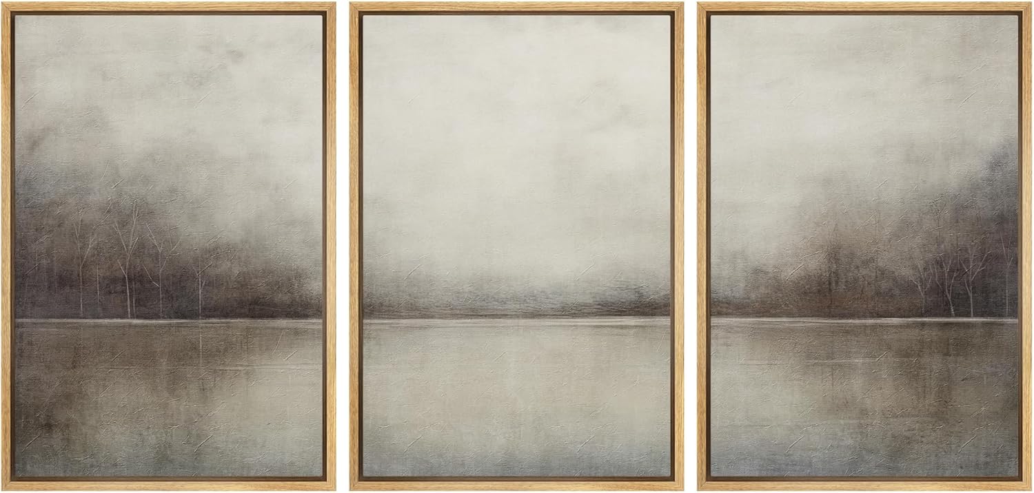 MUDECOR Framed Canvas Print Wall Art Set for Modern Decor