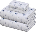 ZOYER Flannel Sheets Queen Size Set - Soft Deep Pocket Cotton Flannel