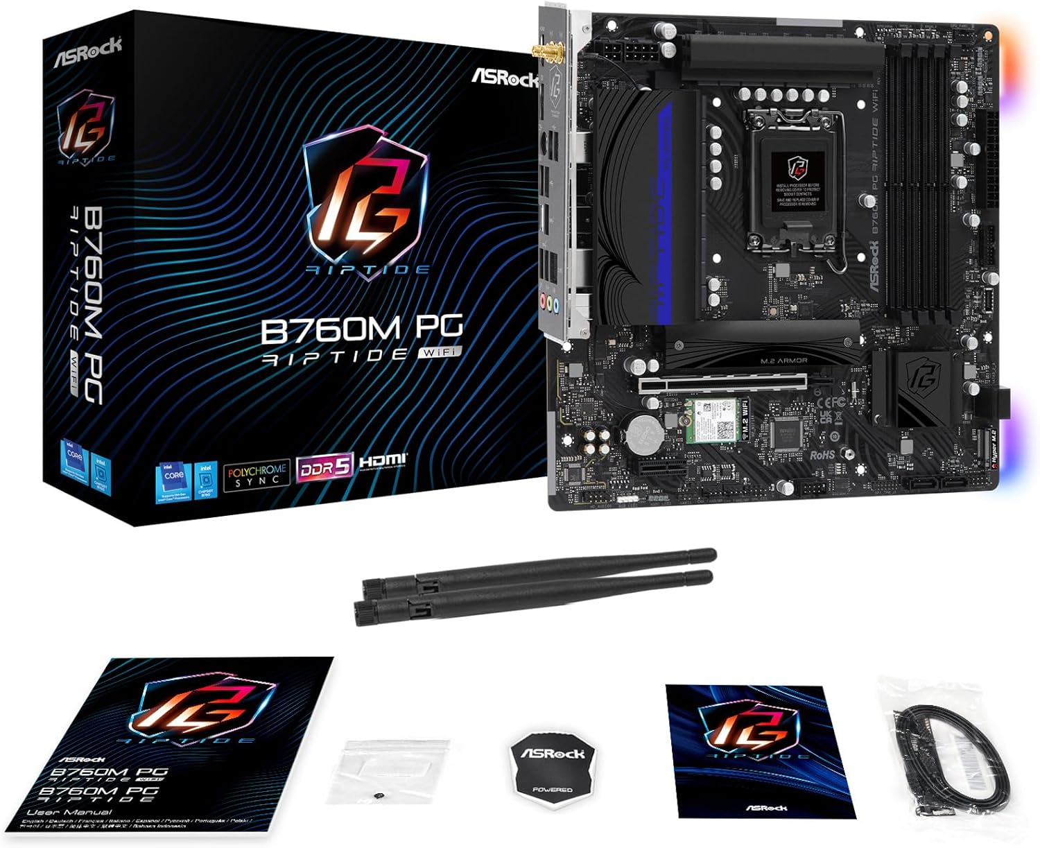 ASRock B760M PG Riptide WiFi Micro-ATX Motherboard Review