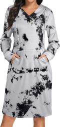 Kimmery Long Sleeve Hoodie Dress for Women - Comfortable Everyday Fit