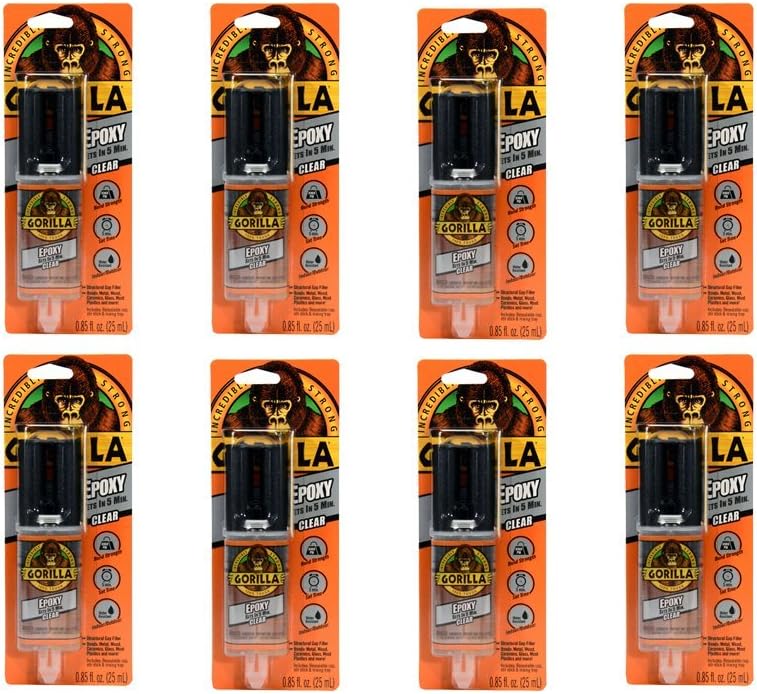 Gorilla 2 Part Epoxy for Quick Repairs and Multi-Material Use