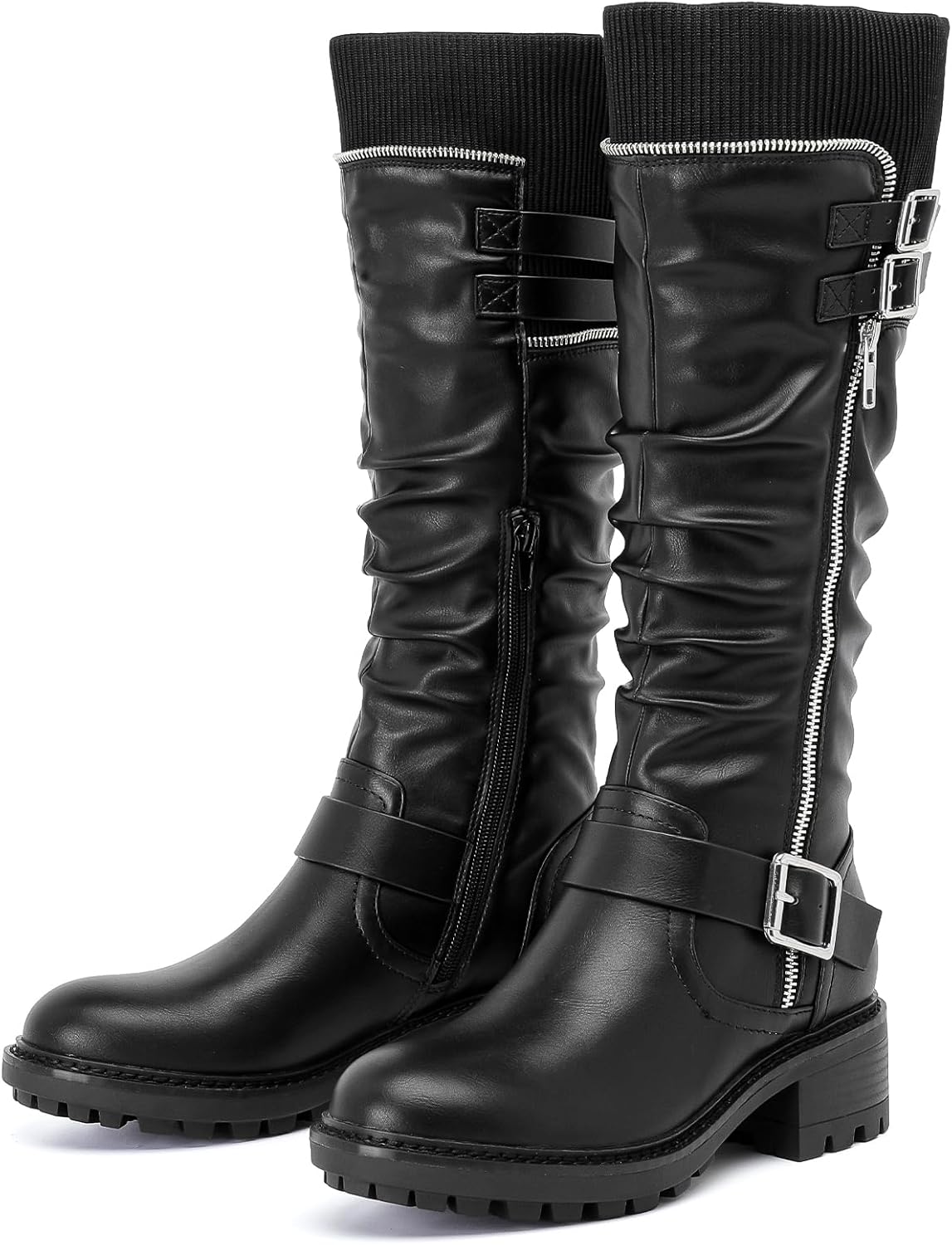 Stylish Women's Slouchy Knee High Boots for Comfort and Fashion