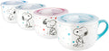 Peanuts Freckled Joy 23oz Stoneware Soup Bowls 4-Pack - Cozy