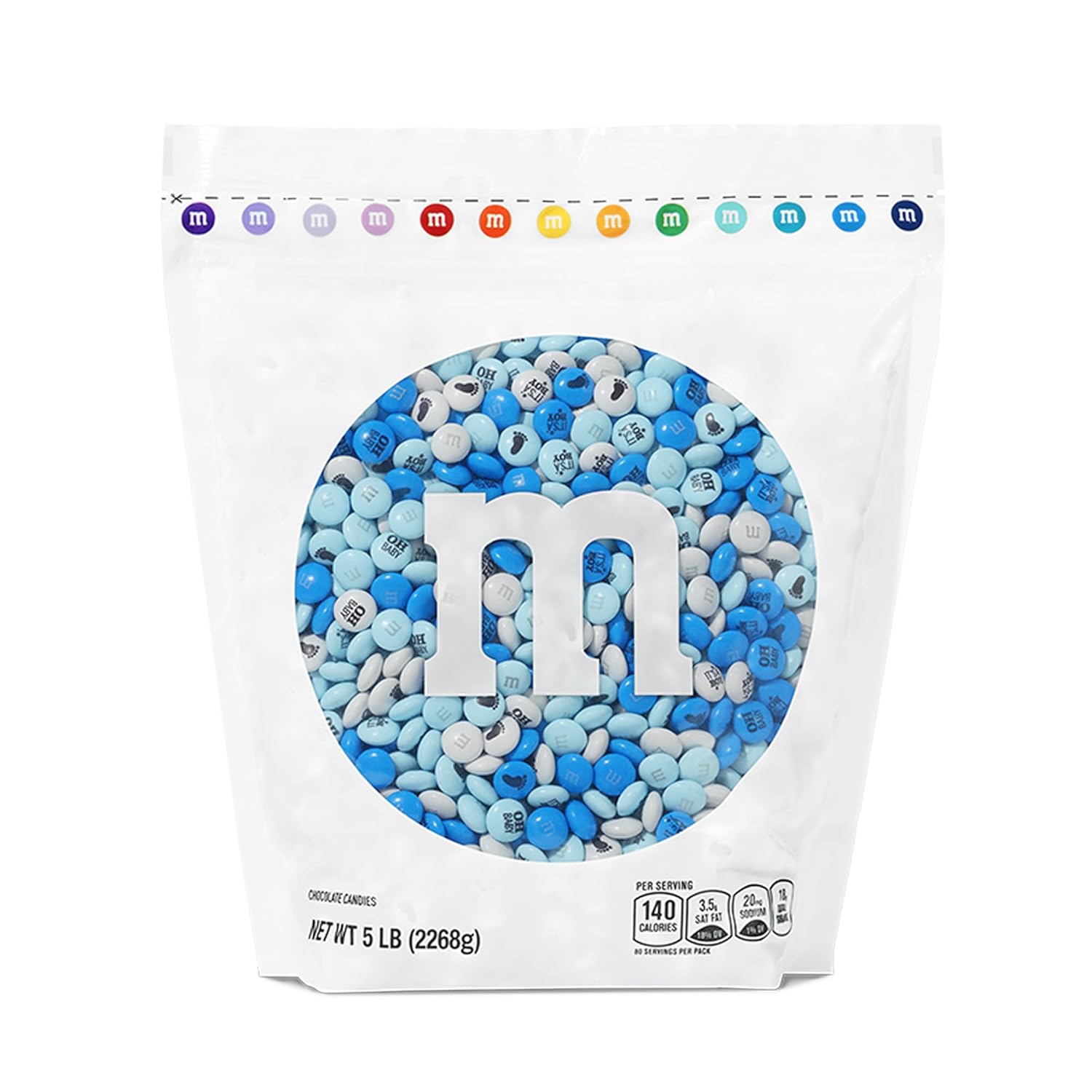 M&M'S World It's A Boy Milk Chocolate Candy for Celebrations