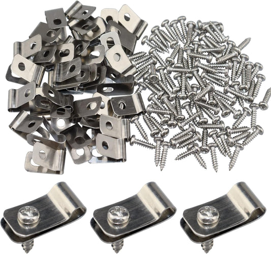 Wire Fence Clips Metal 400 Pcs for Strong Fencing Solutions