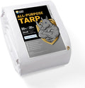 GUARD SHIELD Heavy Duty White Poly Tarp 20x20 ft - 20mil Thick