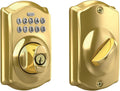 Schlage BE365 CAM 505 Camelot Keypad Deadbolt - Keyless Convenience