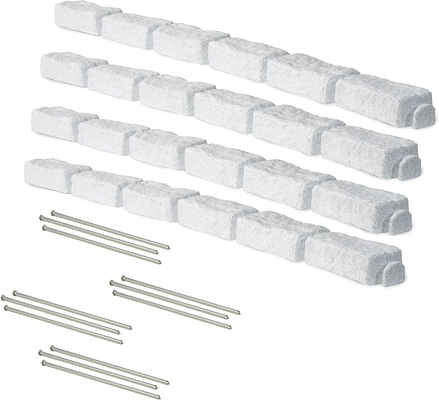 Beuta Landscape Edging for Lawn and Garden Borders - 4 Packs