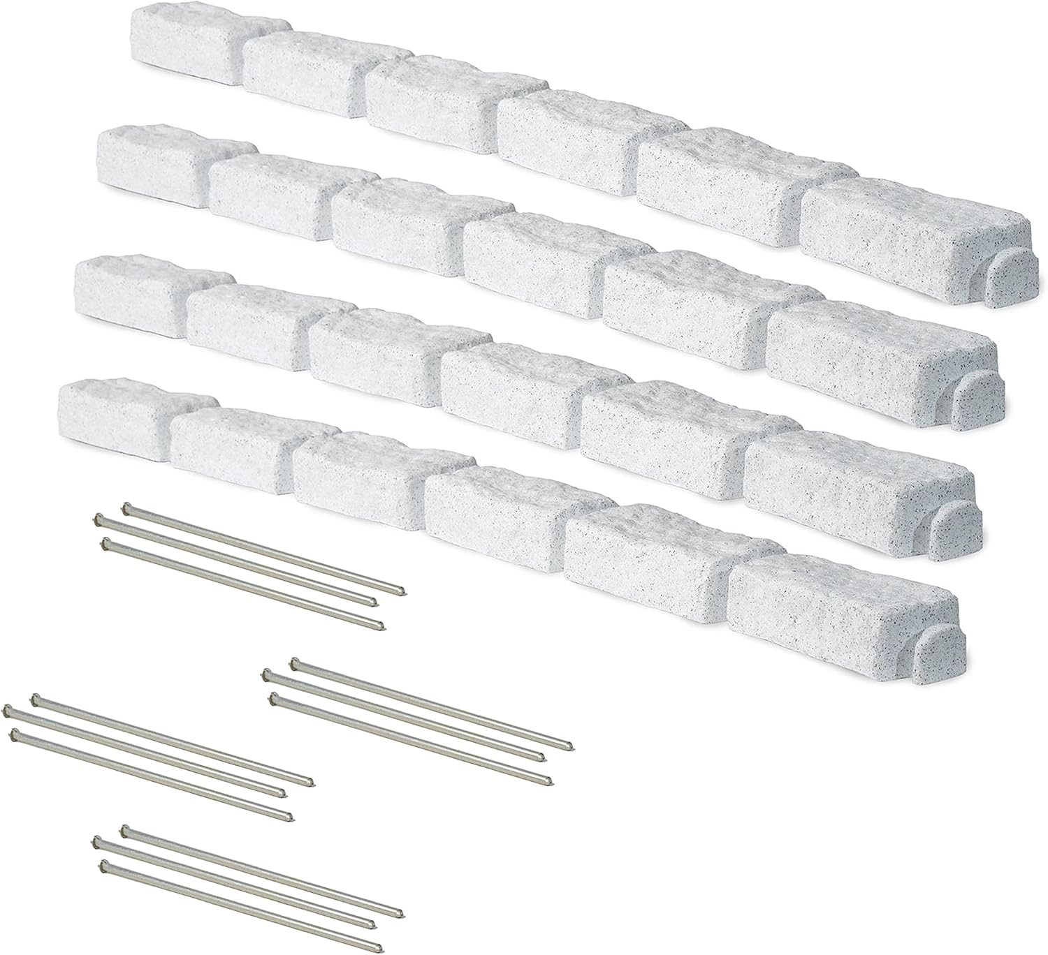 Beuta Landscape Edging for Lawn and Garden Borders - 4 Packs