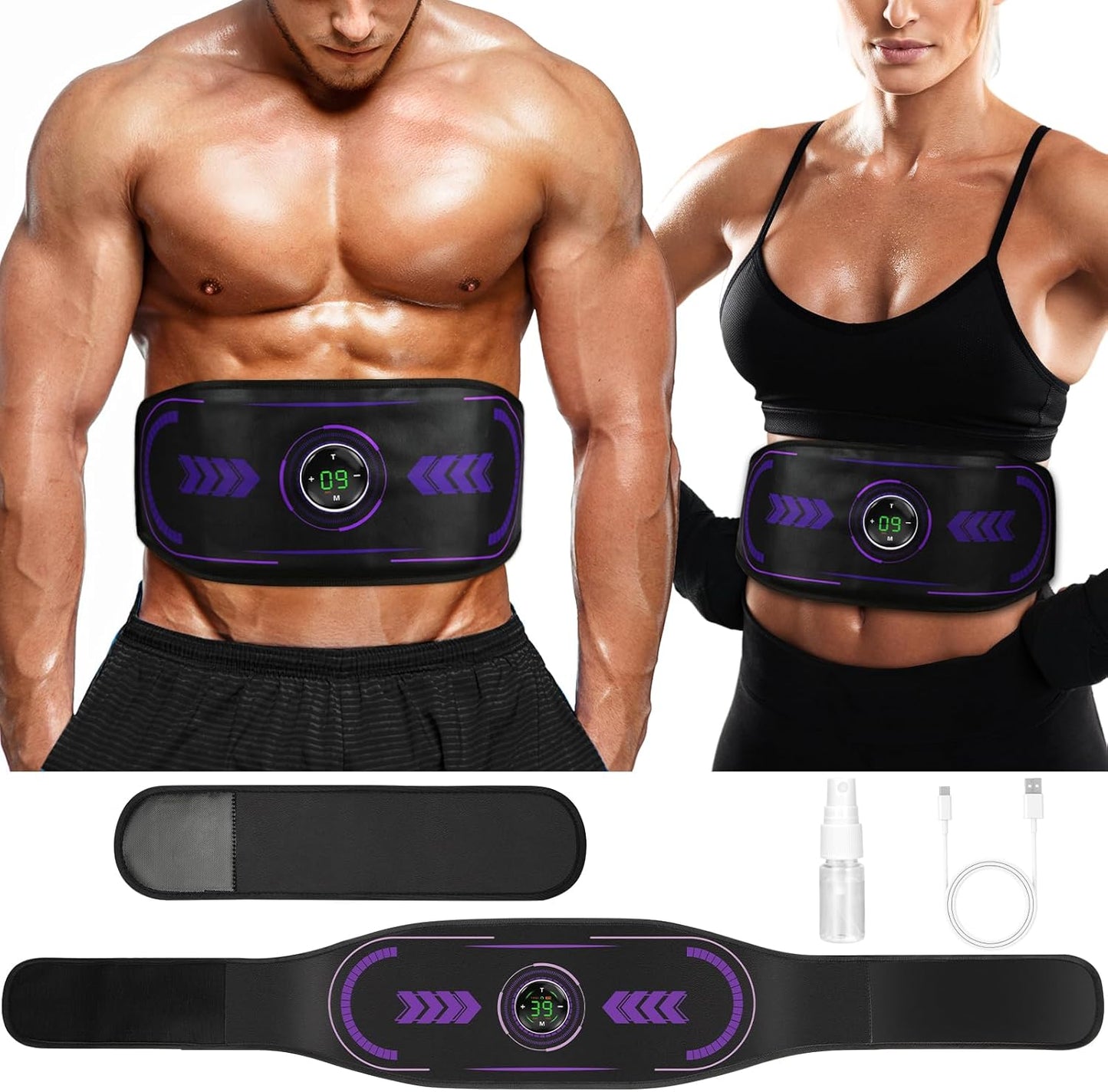 Ab Toning Belt for Home Workouts