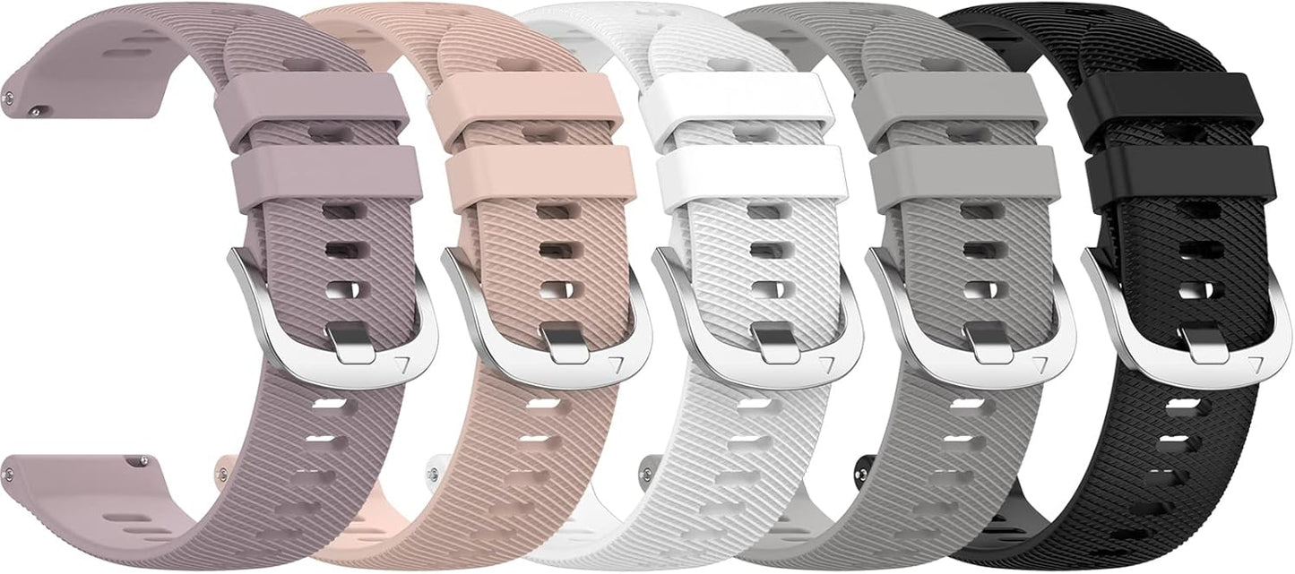 FitTurn Soft Silicone Watch Band for Bestinn 1.47'' Tracker