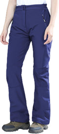 Women's High Rise Waterproof Softshell Ski Snow Pants - Fleece Lined