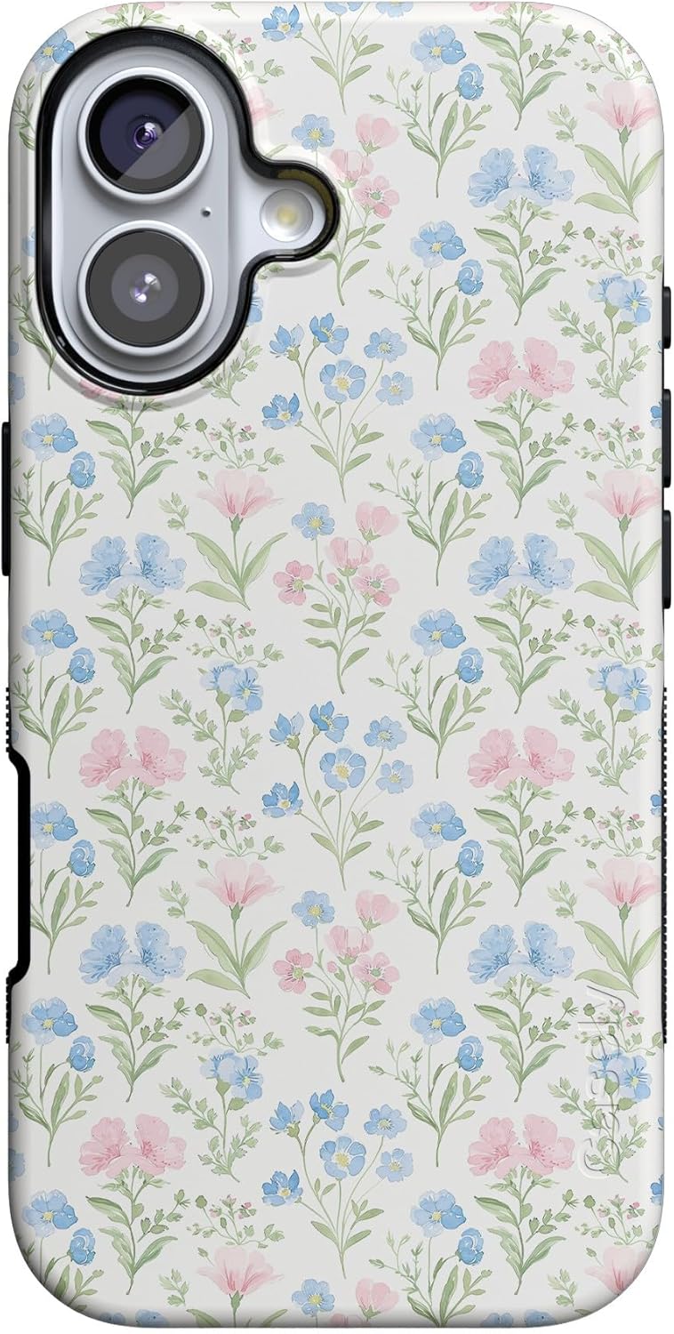 Casely iPhone 17 Case - Pastel Garden with Bold Protection