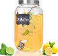 2 Gallon Glass Drink Dispenser - Party Ready Beverage Server