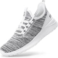 Womens Slip On Knit Sneakers - Breathable Orthopedic Walking Shoes