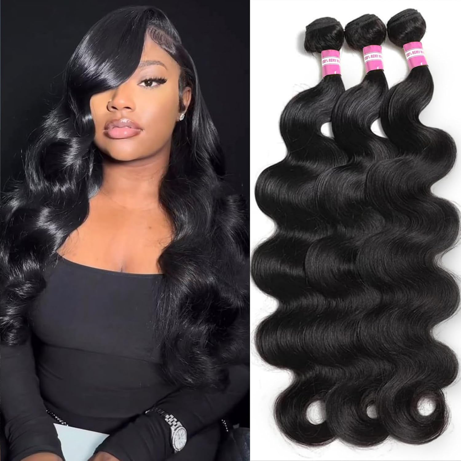12A Body Wave Human Hair Bundles for Stunning Looks