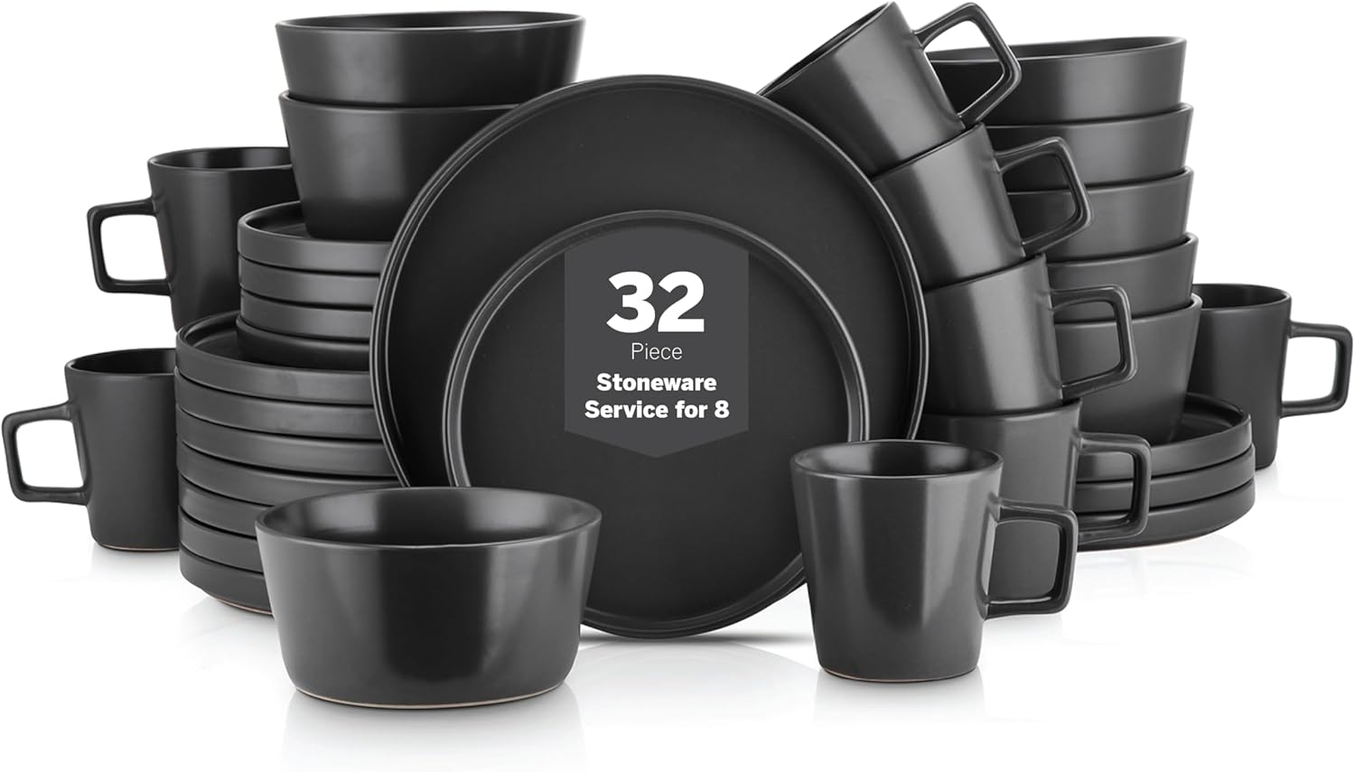 Stone Lain Celina 32 Piece Dinnerware Set for Modern Dining