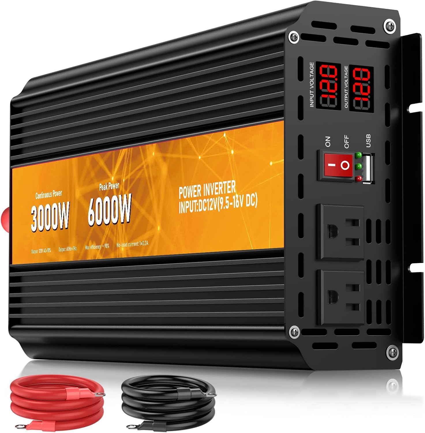 3000W Power Inverter for Outdoor Activities and Emergencies
