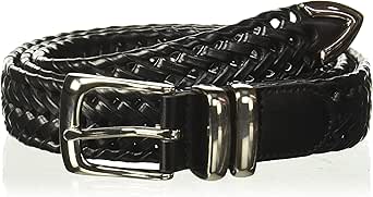 Perry Ellis Men's Portfolio Braided Belt for Stylish Comfort