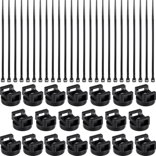 120Pcs Magnetic Cable Ties: Effortless Wire Management