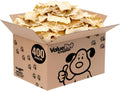 Rawhide Chips Bulk Pack 400 Count - Long Lasting Natural Chews