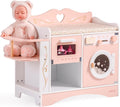 Baby Doll Crib 2-in-1 Magic Station - Dual Play Crib and Chair