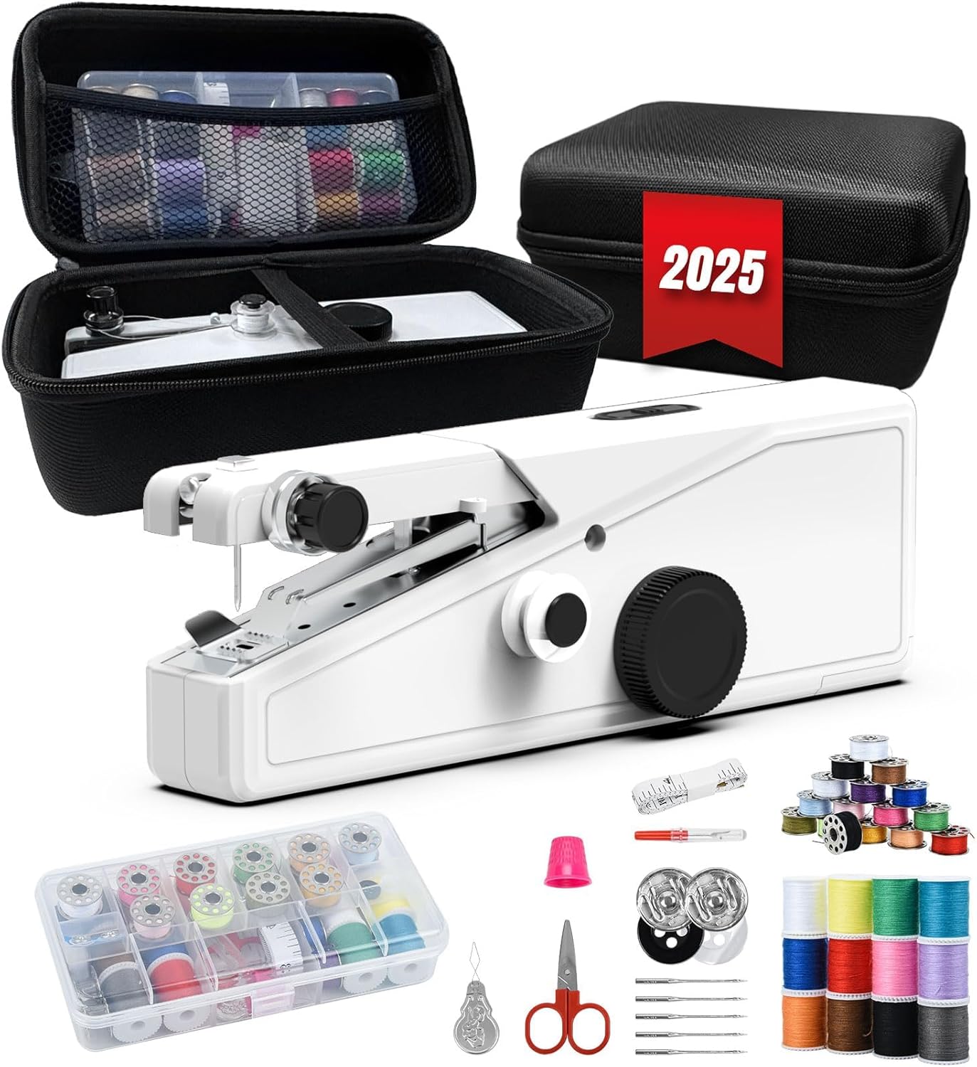 Handheld Sewing Machine for Beginners - Portable Mini Kit
