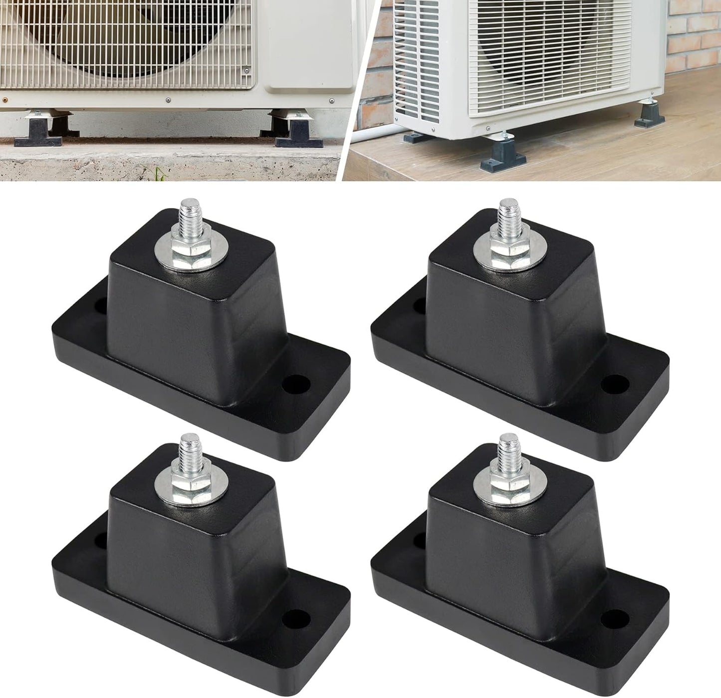 4Pack Anti-Vibration Rubber Pads for AC Units